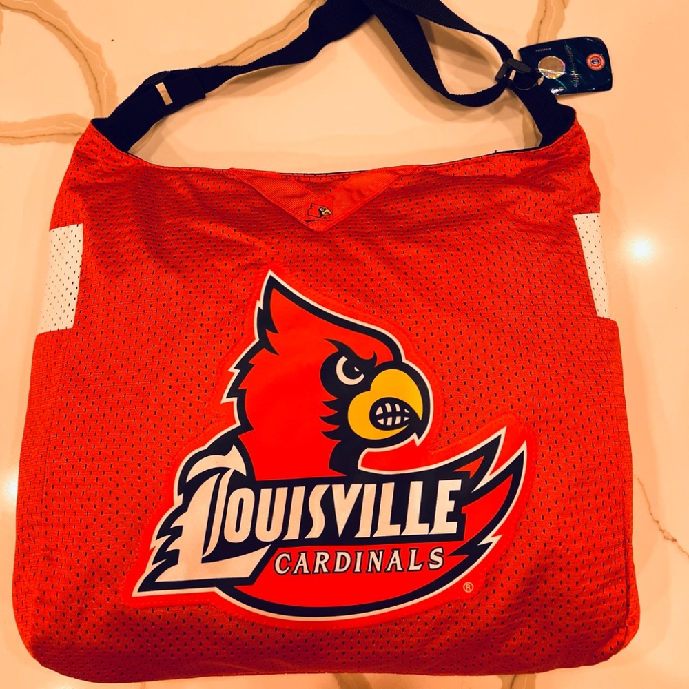 NWT Official Licensed University of Louisville NCAA MVP Jersey Tote